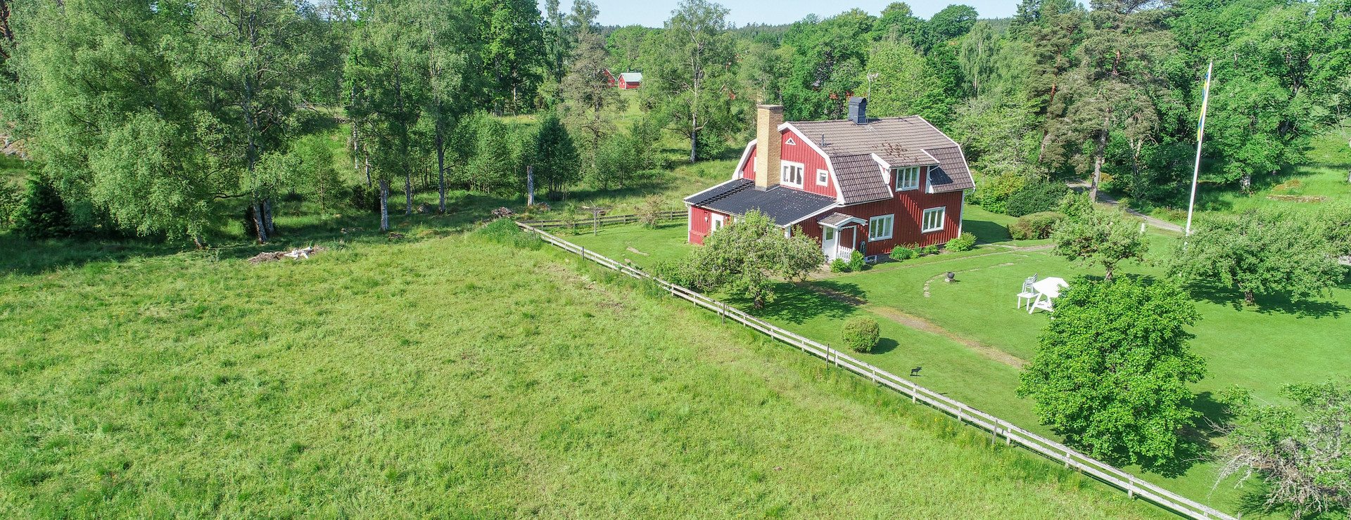 Horveryd Backegård - Skogsrik gård i Vrigstad