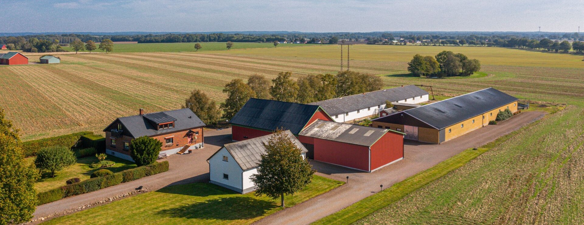 Videnäs - Gård med flexibla byggnader