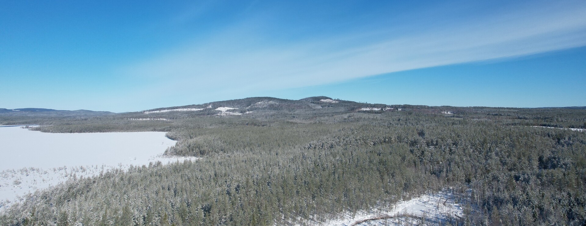 Enviksbyn - Mark i Enviken
