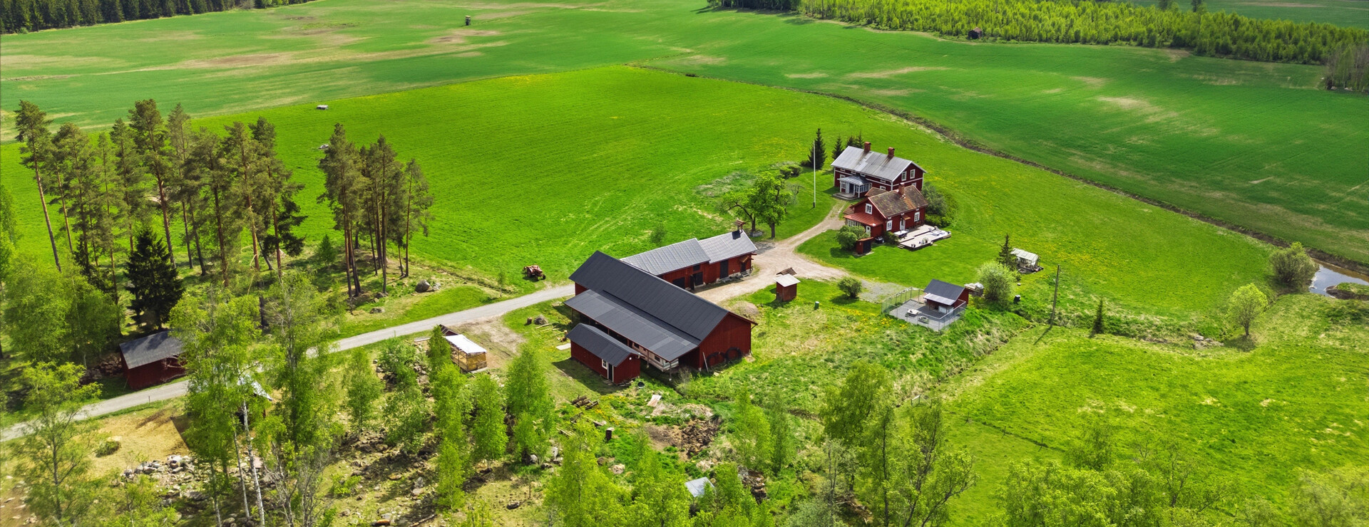 Sols gård - Hög standard vid vägs ände