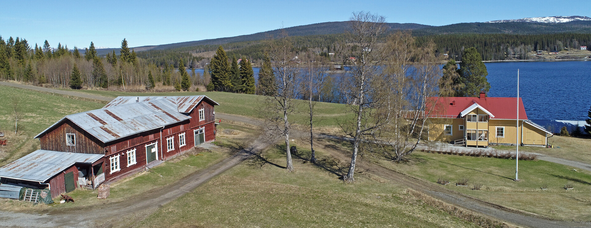 Gäddede - Sjönära gård i Norra Jämtland